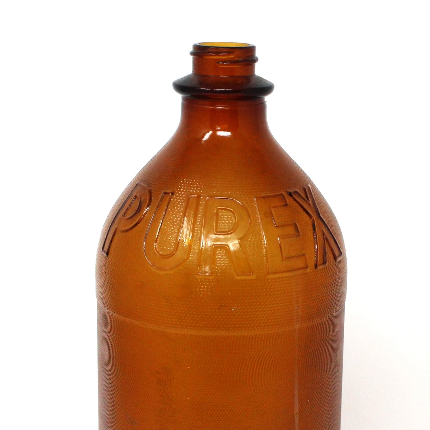 Bottle, Purex, Duraglas Brown Glass, Huntington WV, Vintage