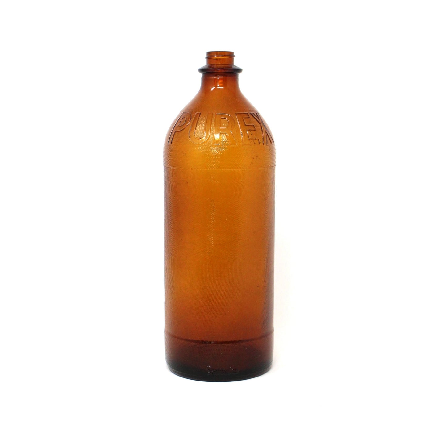 Bottle, Purex, Duraglas Brown Glass, Huntington WV, Vintage