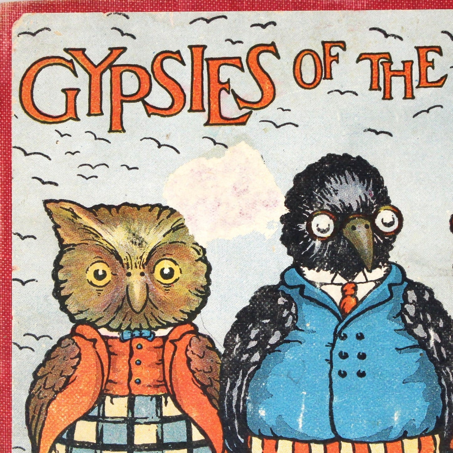 Children's Book, Gypsies of the Air, Florence Notter, MA Donohue & Co, Hardcover, Antique