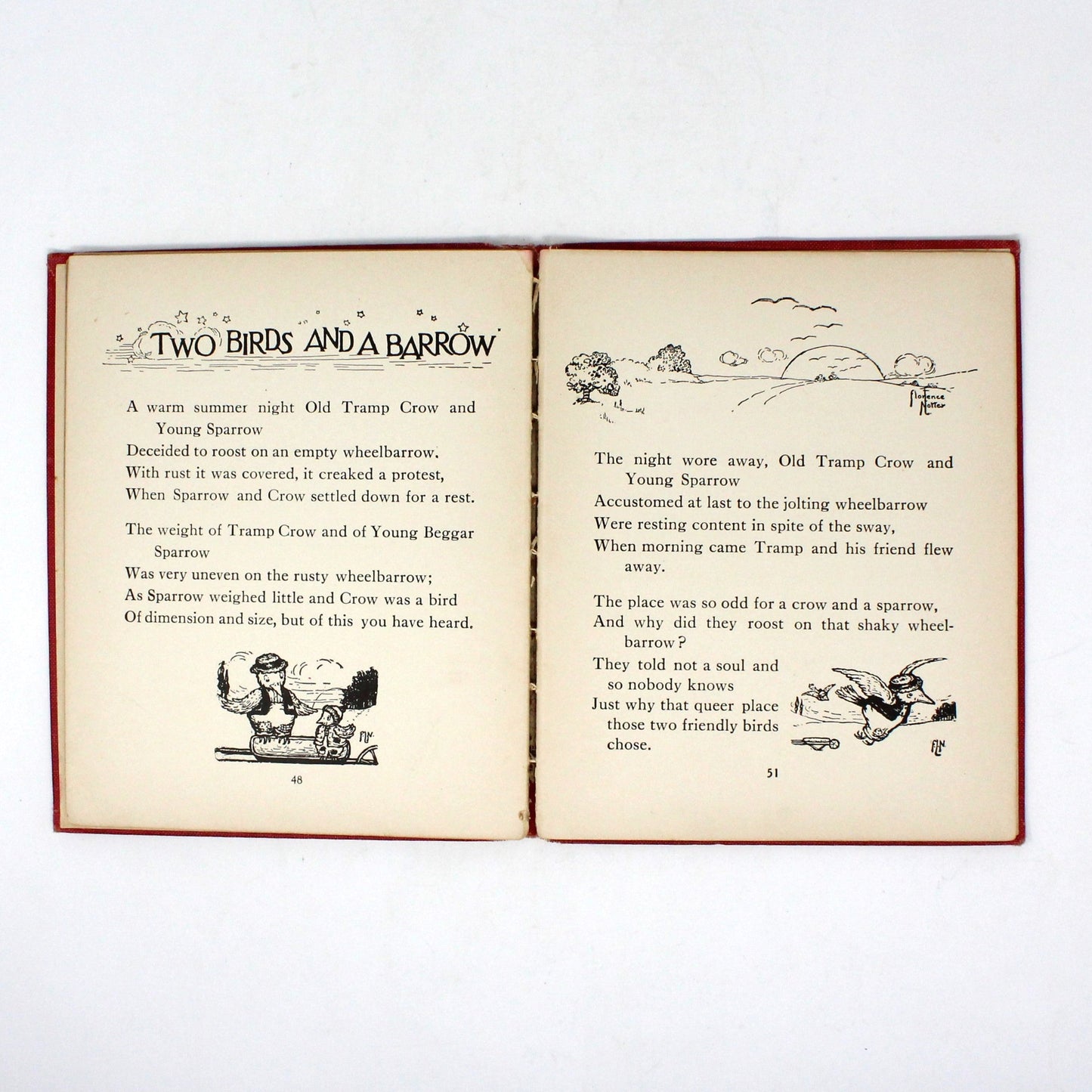 Children's Book, Gypsies of the Air, Florence Notter, MA Donohue & Co, Hardcover, Antique