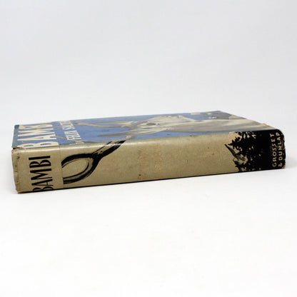 Book, Bambi, Felix Salten, Hardcover, Vintage 1929