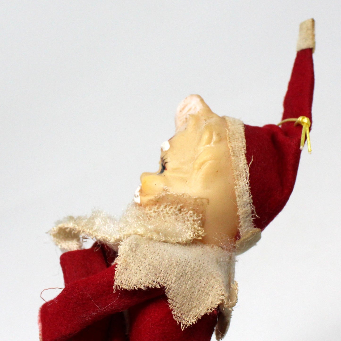 Knee Hugger / Pixie Elf Santa, Christmas Collectible, RARE Vintage