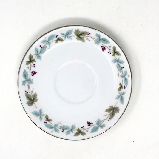 Saucer, Fine China of Japan, Vintage 6701, Grapevine, Vintage