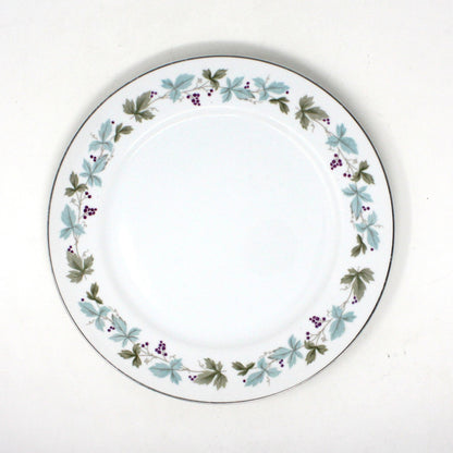 Dinner Plate, Fine China of Japan, Vintage 6701 Pattern, Grape Vines