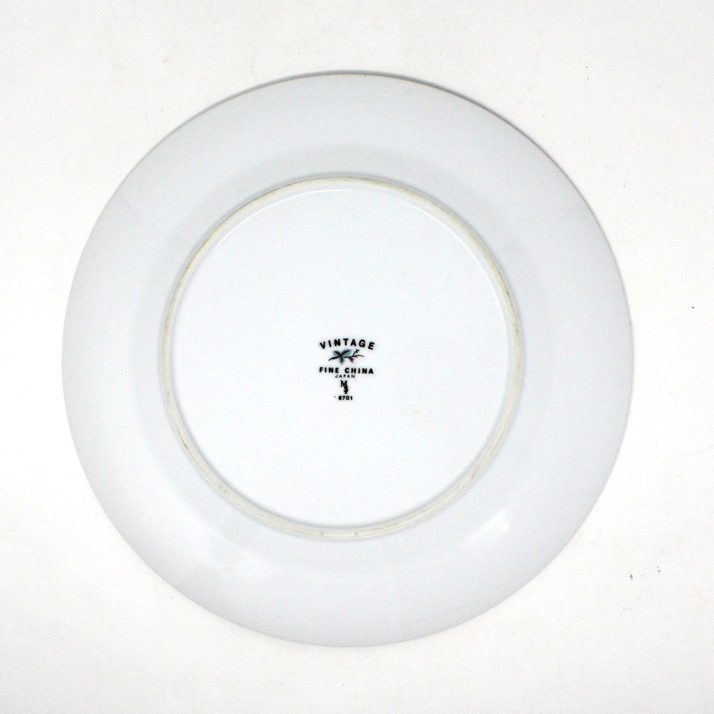 Dinner Plate, Fine China of Japan, Vintage 6701 Pattern, Grape Vines