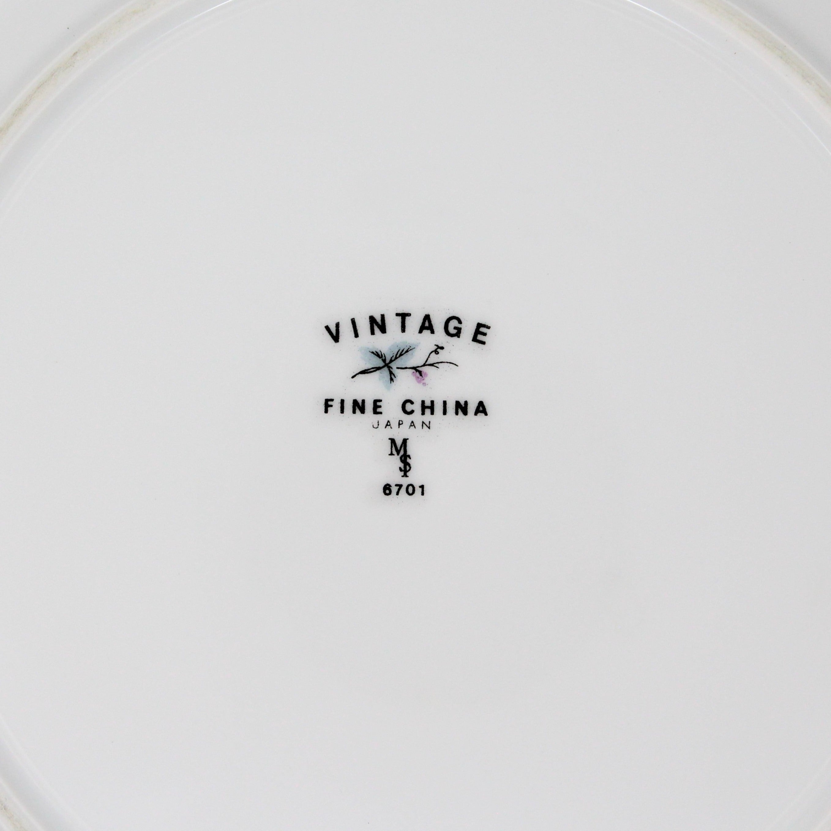 Vintage fine china clearance 6701