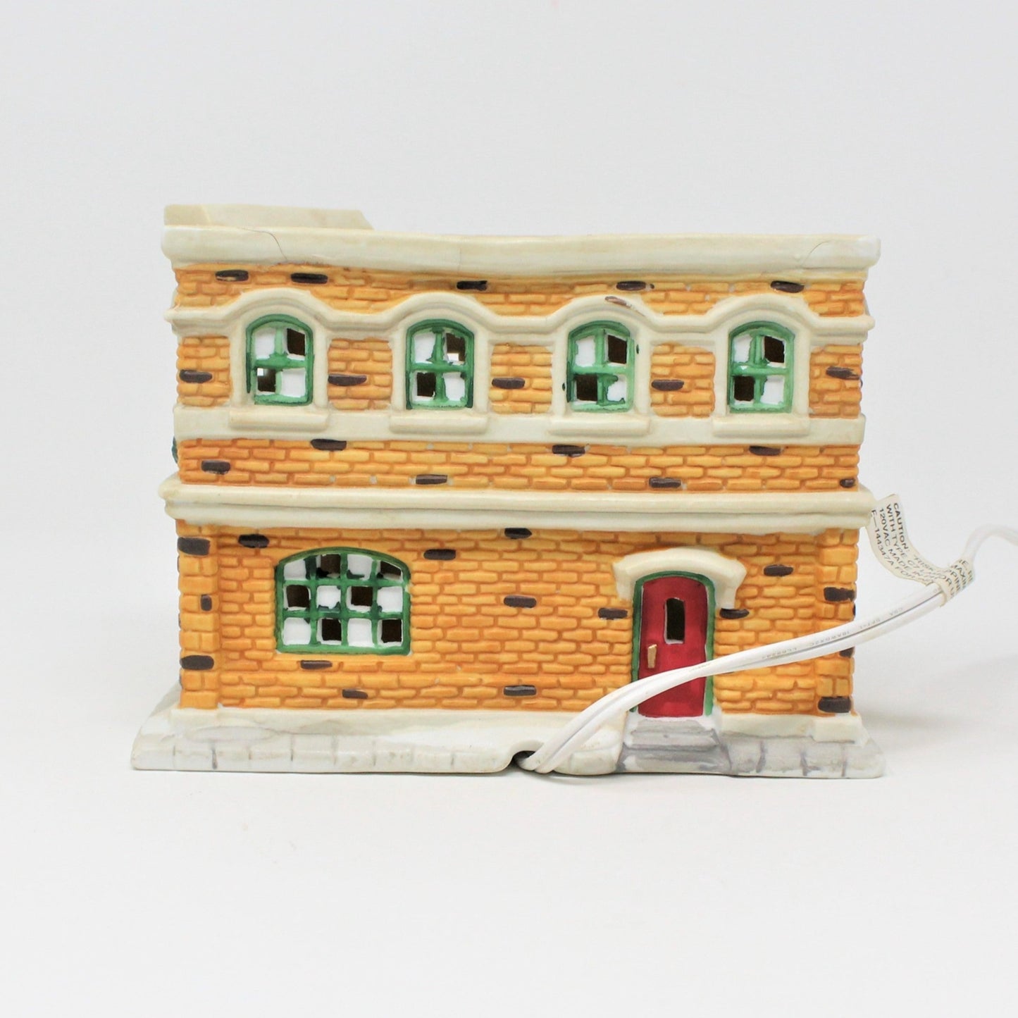 Christmas Village, It's a Wonderful Life, Bedford Falls, Bailey Building & Loan 1994, SOLD