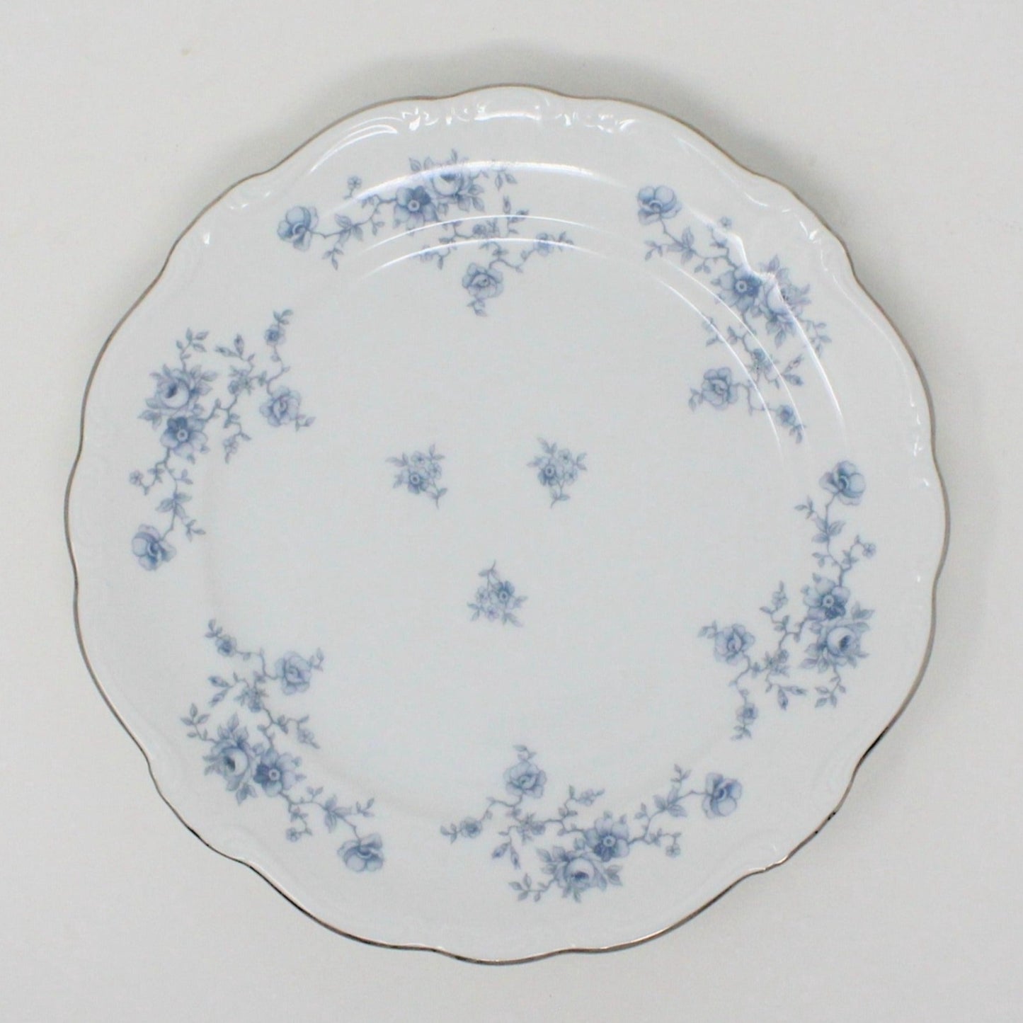 Dessert / Salad Plate, Johann Haviland, Blue Garland, Vintage