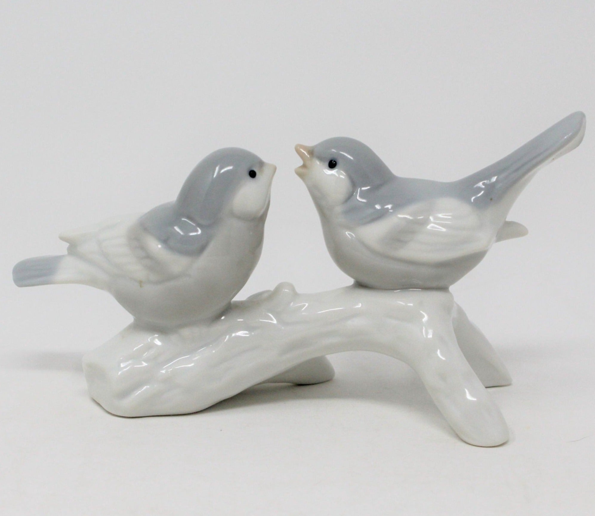 Figurine, OMC Otagiri, Birds on Branch, Porcelain, Japan, Vintage