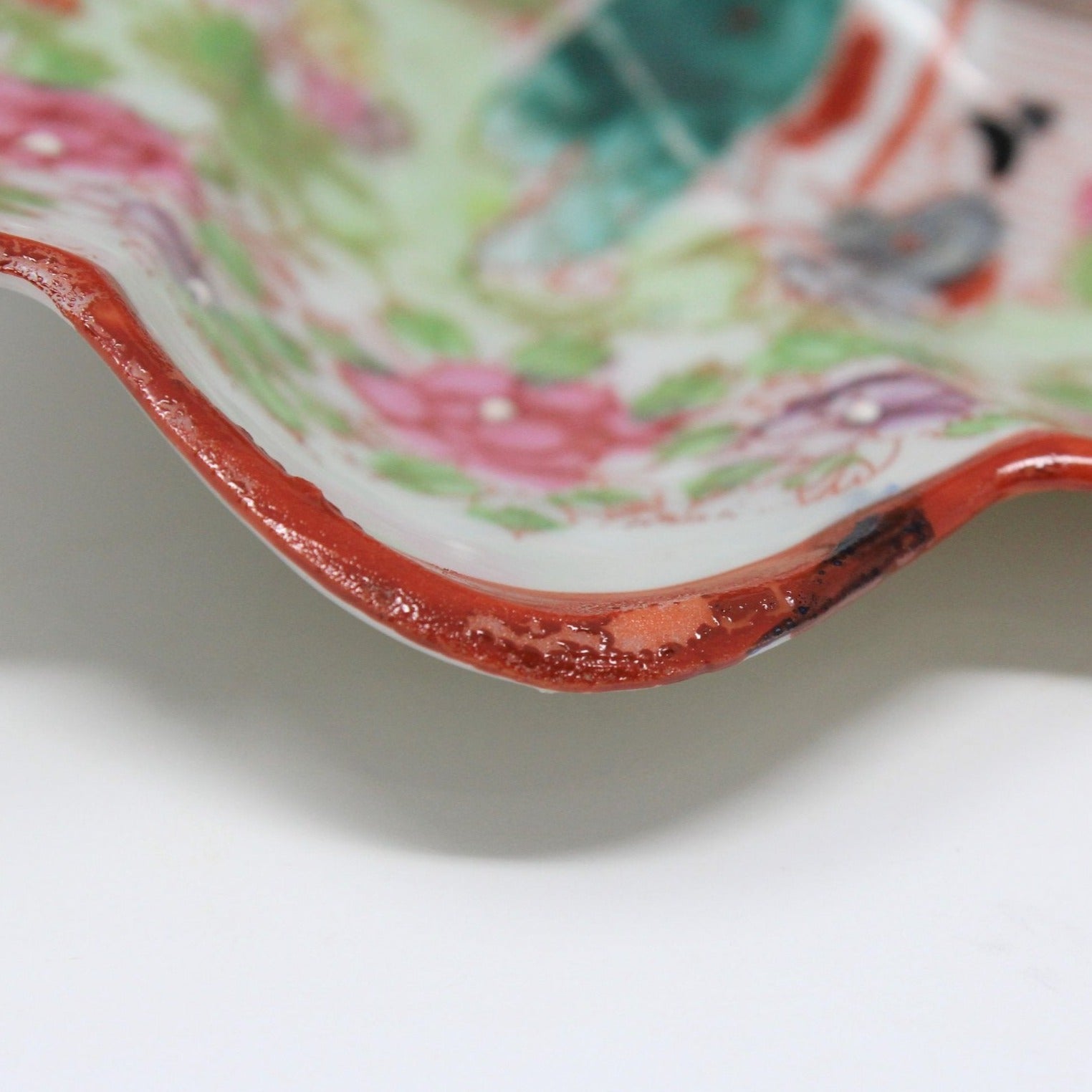 Vintage Japanese Moriage Bowl With Geishas & outlet Roses