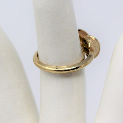 Ring, Avon, 3-Pearl Faux, Gold Tone, Adjustable, Vintage