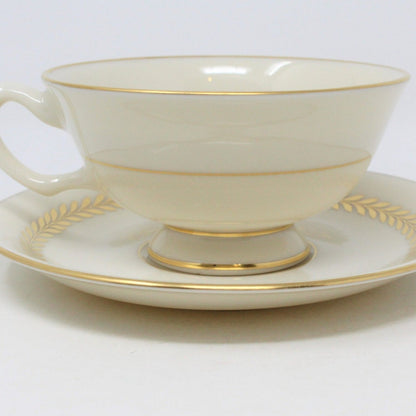 Teacup and Saucer, Lenox, Imperial P-338, USA Vintage