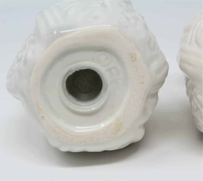 Salt and Pepper Shakers, Fitz and Floyd, Cabbage Shaped, Vintage