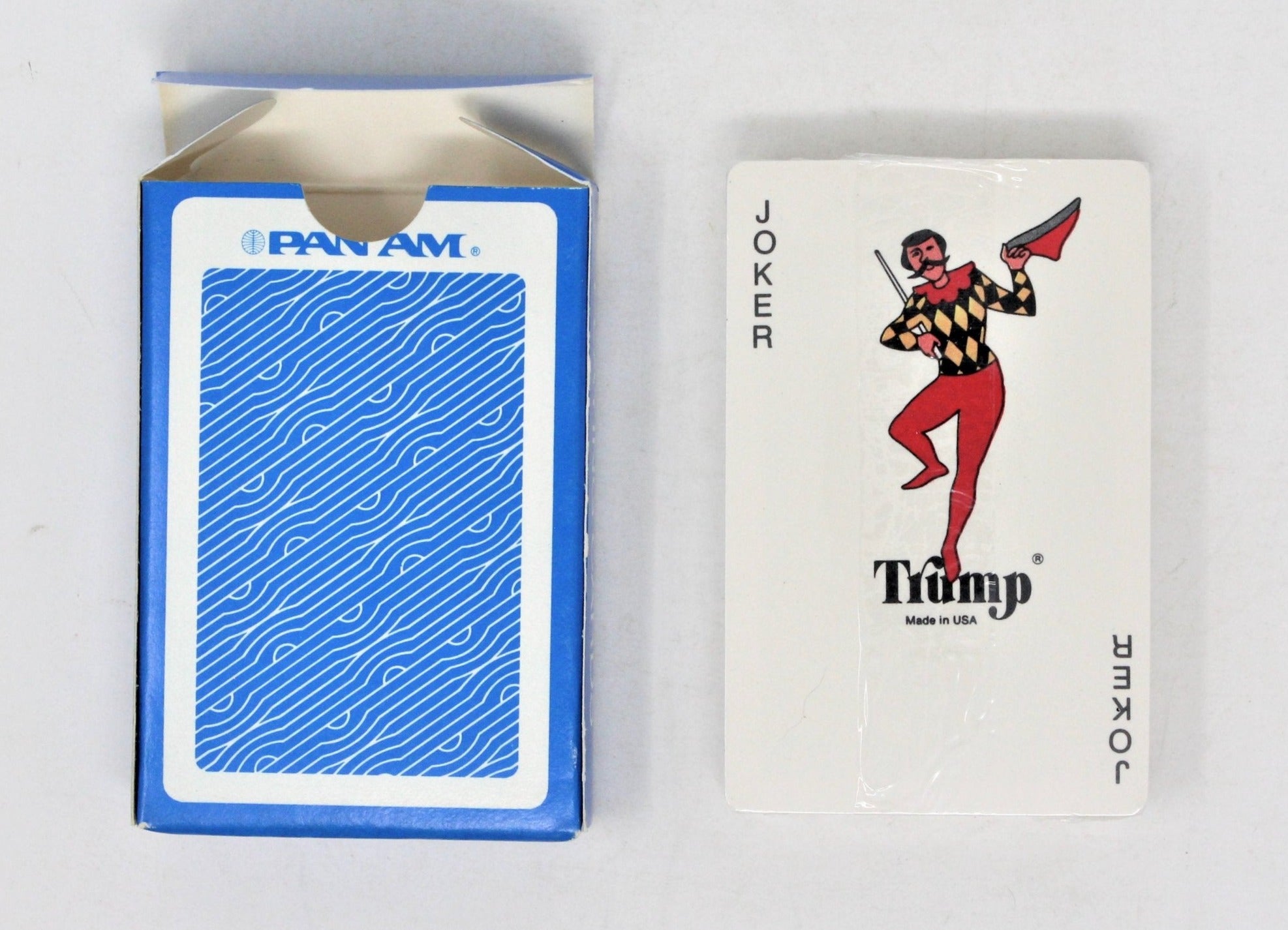 Playing Cards, Pan Am, Bridge Size Trump Cards, Unopened 