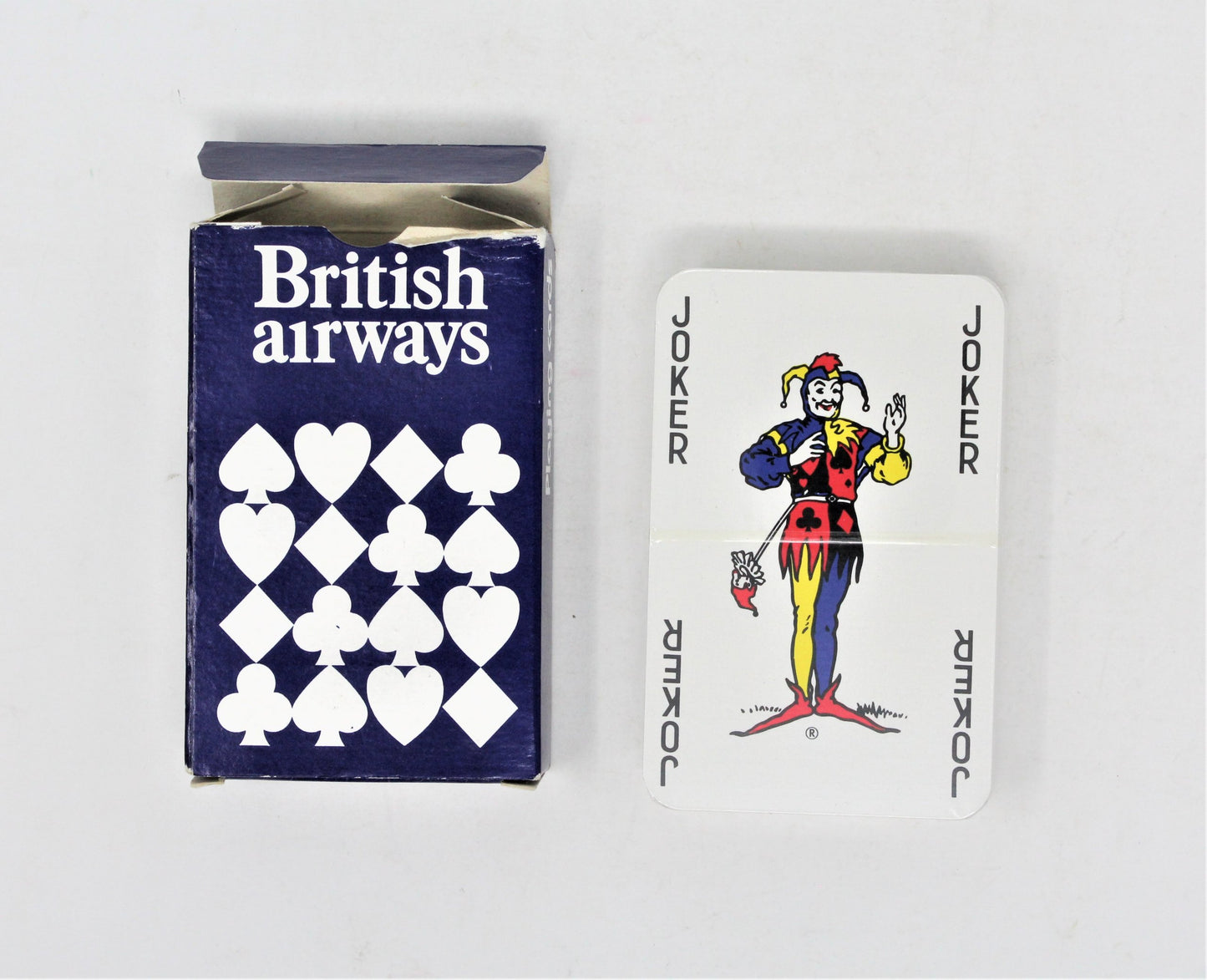 Playing Cards, British Airways, Blue Landmarks, Unopened, Vintage