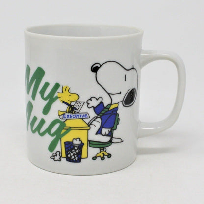 Mug, Snoopy Executive, Dupont Occupational Mug,  Vintage, NOS