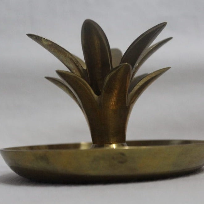 Candle Holder / Chamberstick, Pineapple, Brass, India, Vintage – Antigo  Trunk