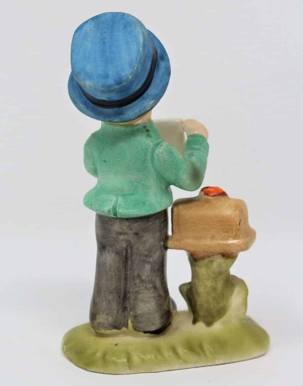 Figurine, Arnart 5th Avenue, Boy with Love Letter, 11/548, Hand Painted,  Vintage