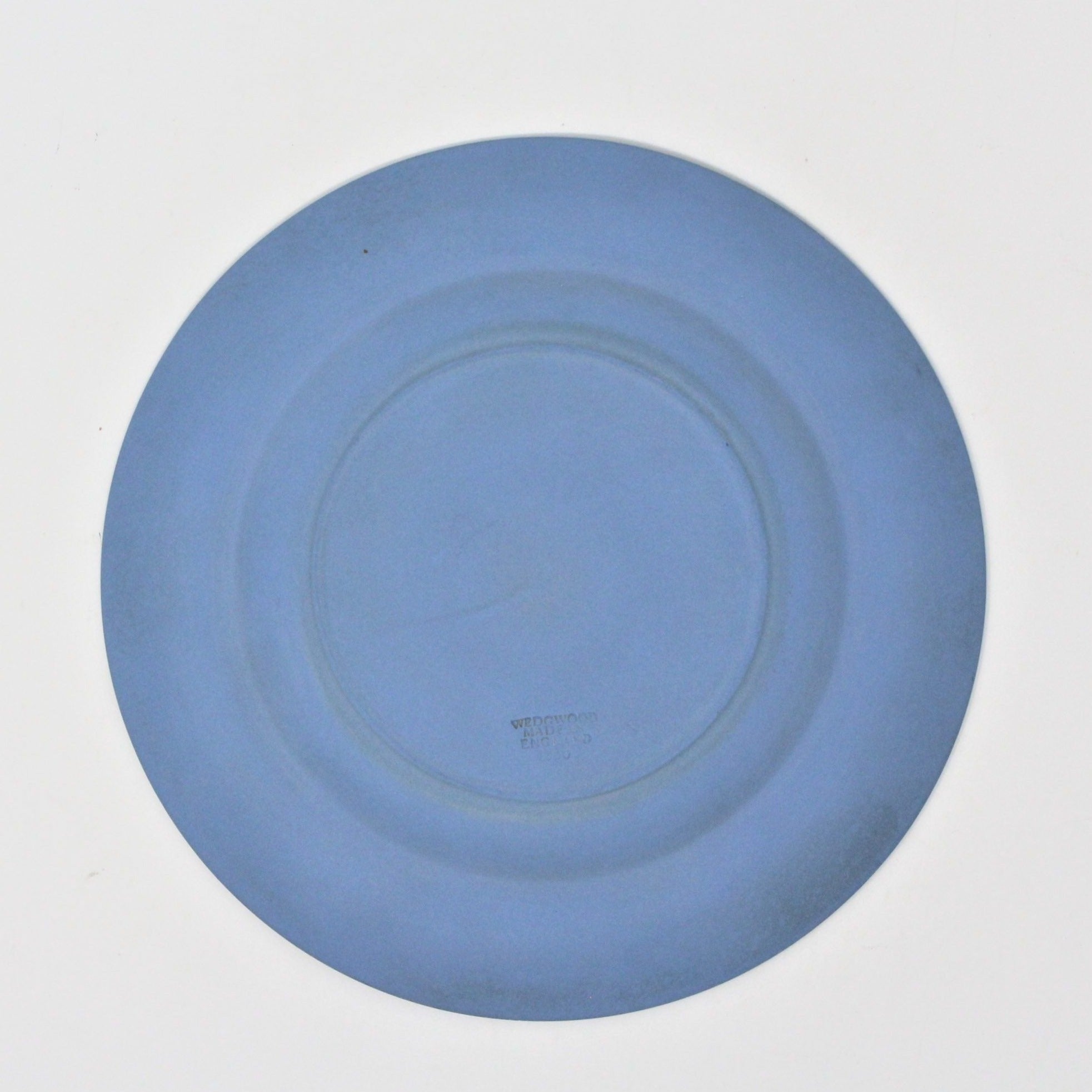 Wedgwood shop blue plate