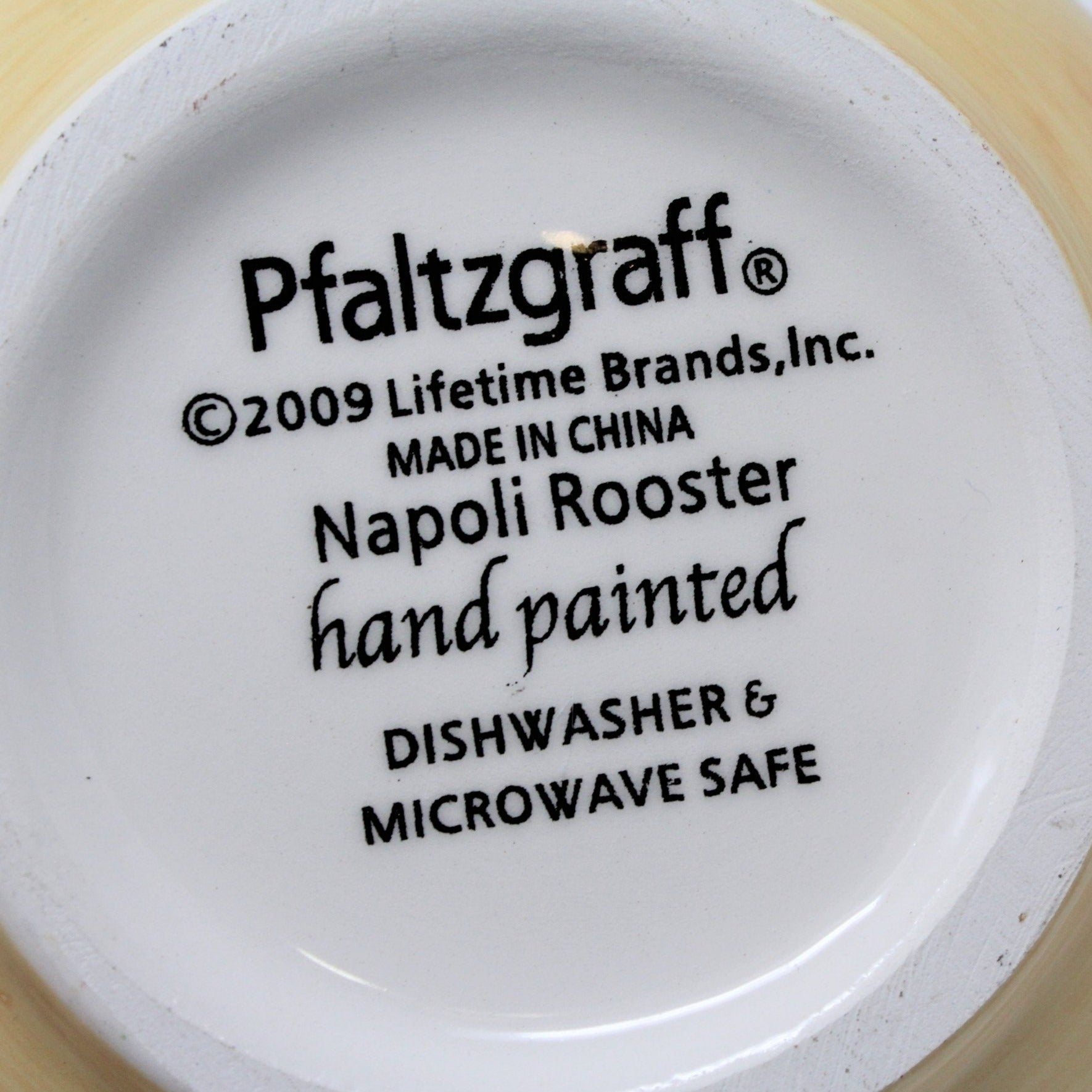 Pfaltzgraff rooster clearance