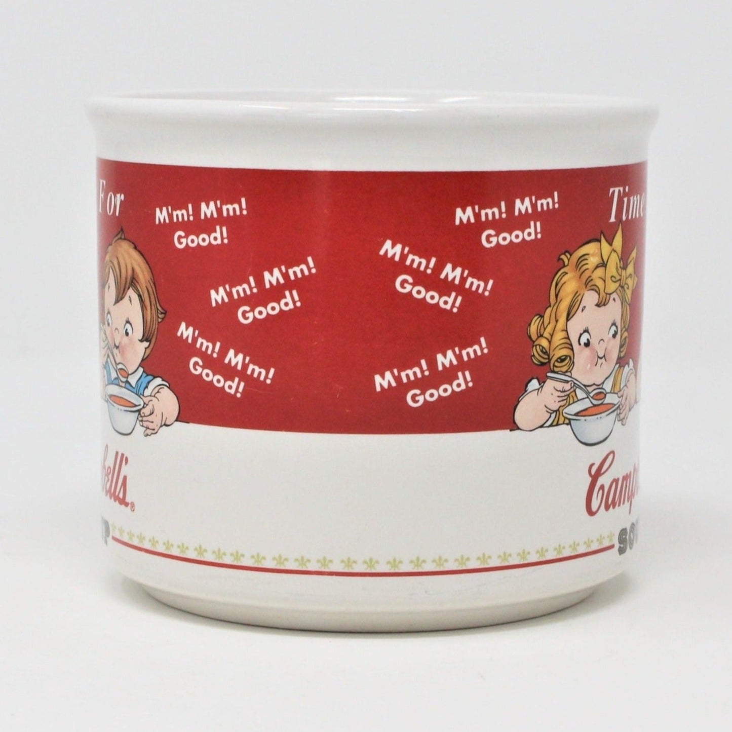 Soup Mug, Campbell's Kids, HH Houston Harvest, Ceramic, 1998 – Antigo Trunk