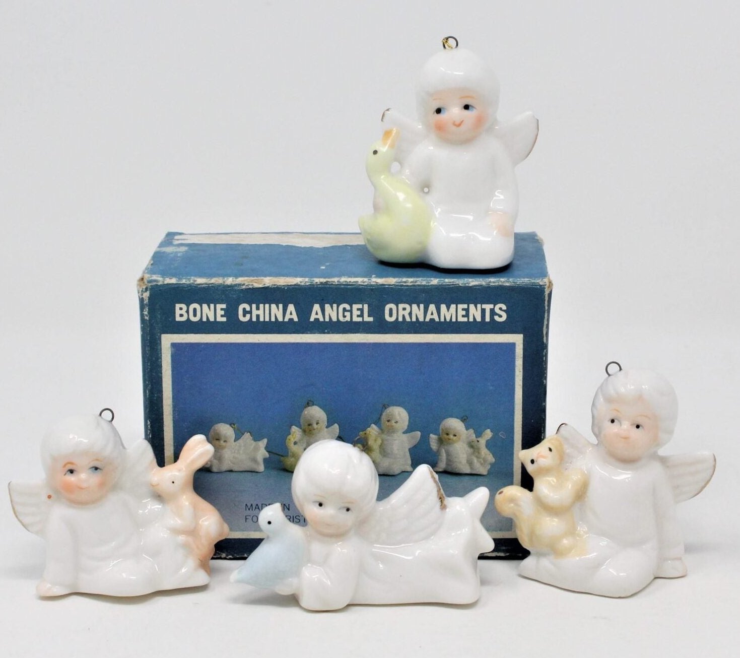 Deals Treasure Master TM Bone China Angels lot of 4 Within Set