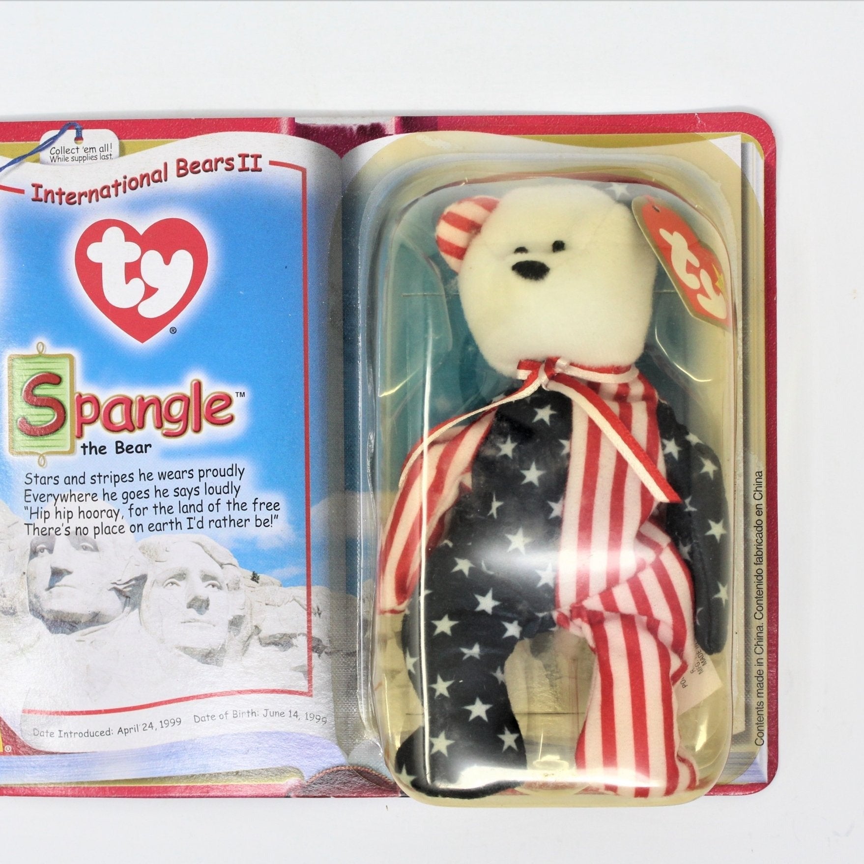 Mcdonalds spangle sale beanie baby