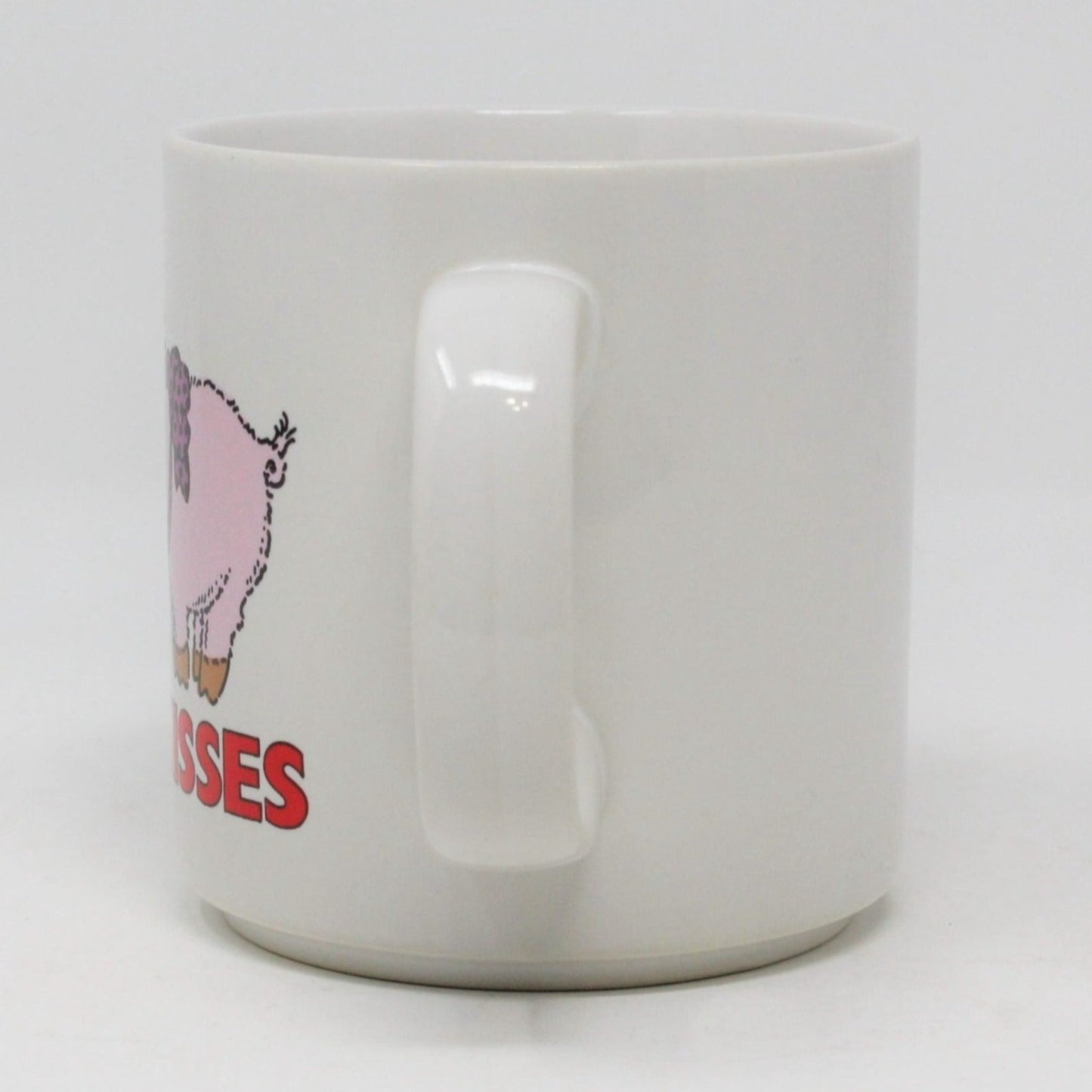 Mug, Russ, Hogs and Kisses #8025, Ceramic, Vintage