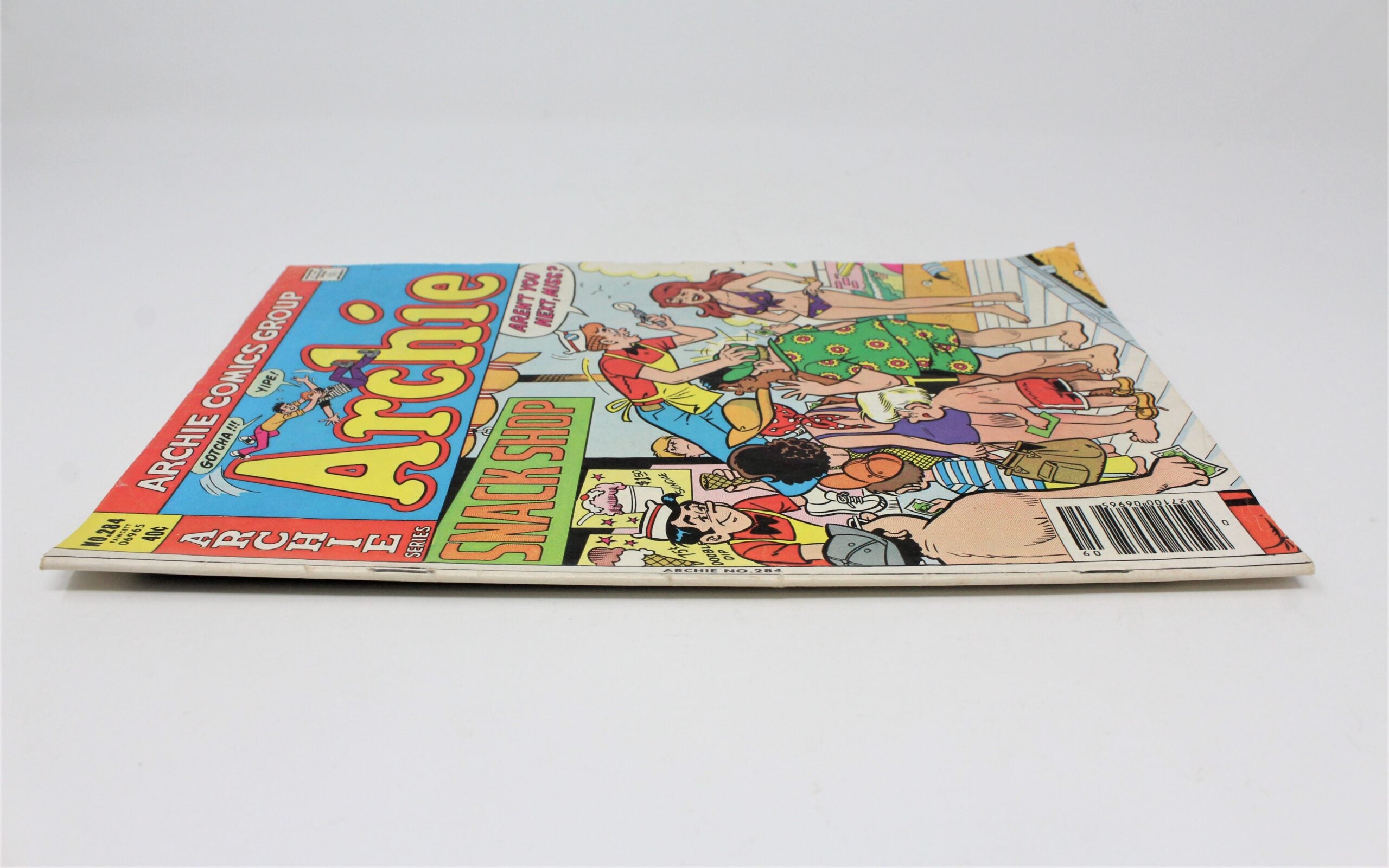 Comic Book Archie Series Archie 284 Vintage 1979 Antigo Trunk