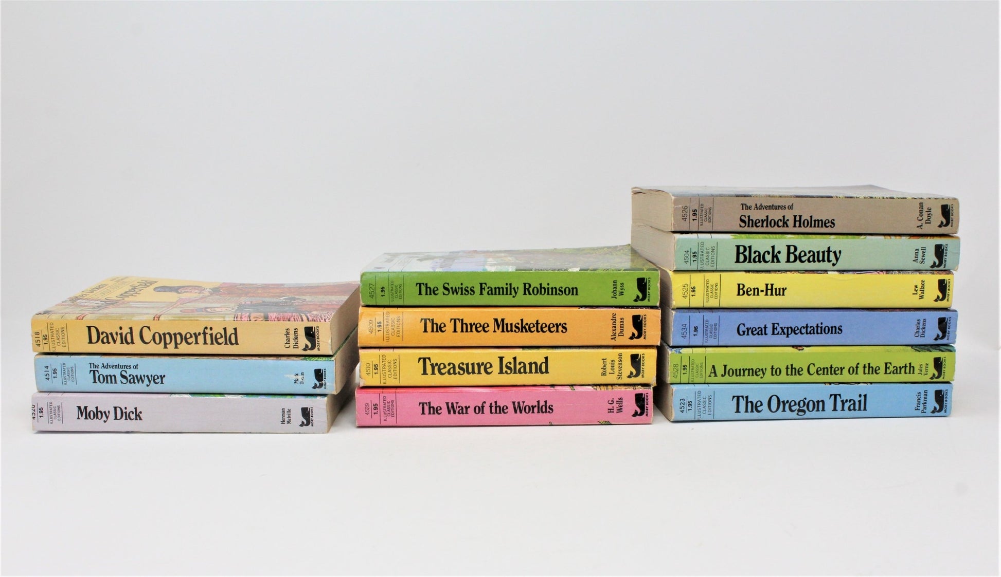 Mini classici illustrati, libri ridotti per bambini, classici per bambini, libri  per bambini vintage, regali per bambini, romanzi di finzione, libri Moby -   Italia