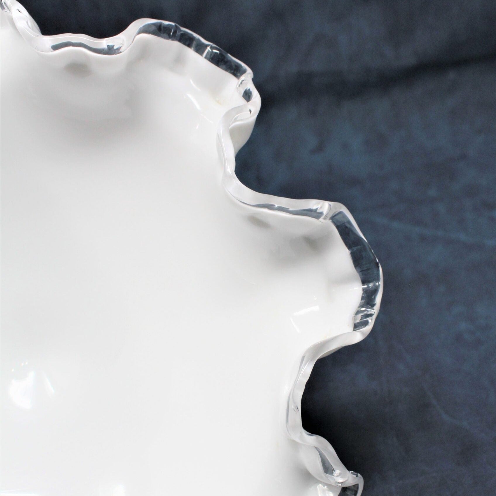 Fenton White Silver deals crest