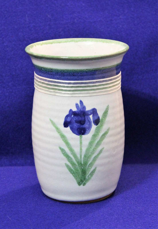 Crock / Vase, Stoneware Salt Glazed Pottery Handmade