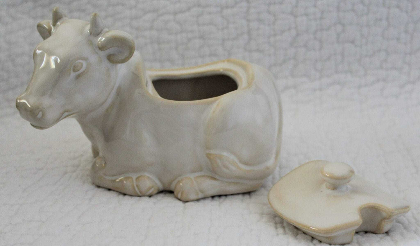 Creamer and Sugar Bowl with Lid, Twelve Days of Christmas, Pottery Barn, Ceramic