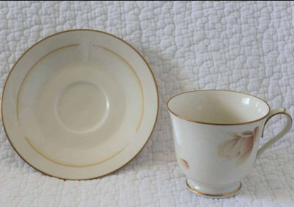 Teacup and Saucer, Noritake, Devotion 7271, Vintage