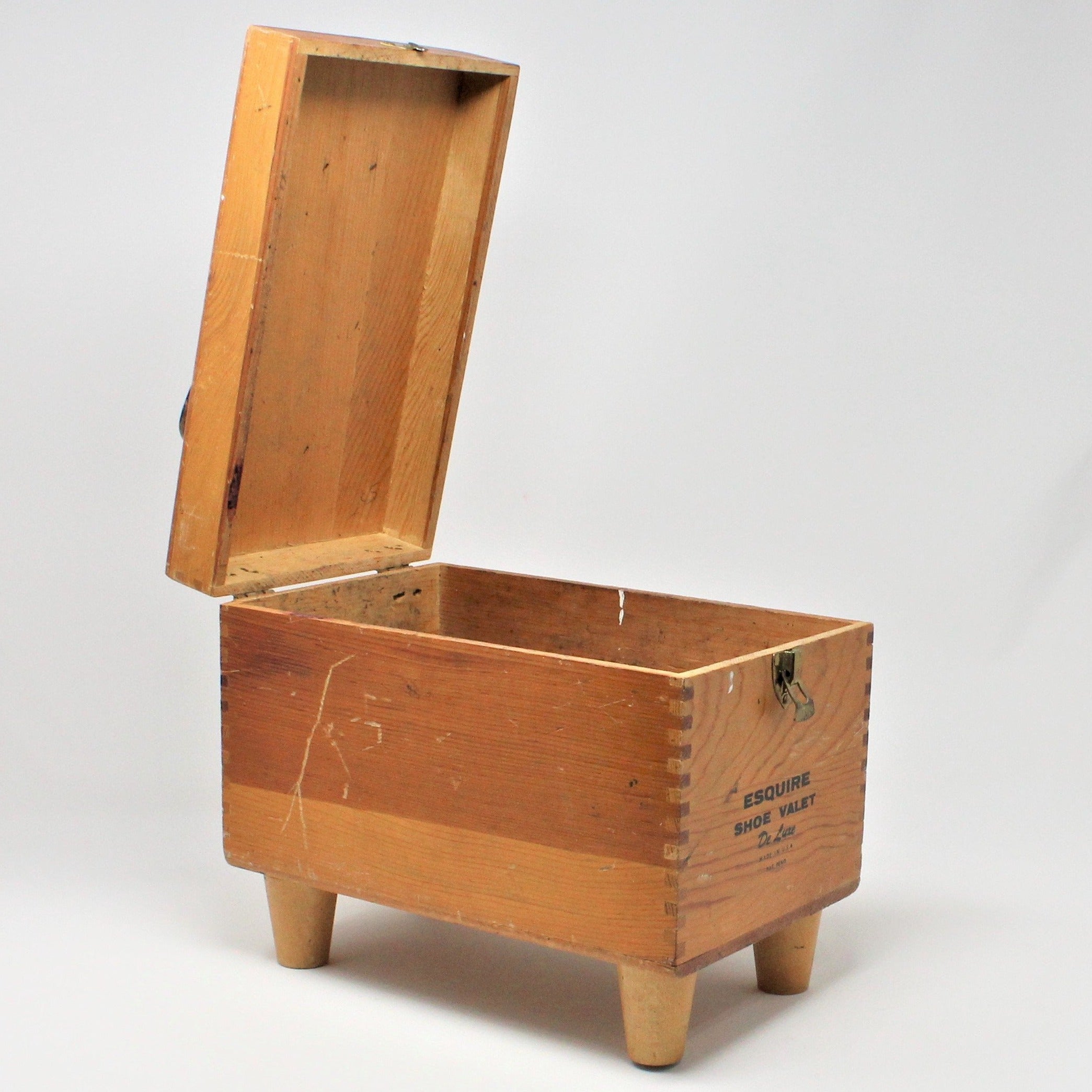 小物 USA製 VINTAGE ESQUIRE SHOE CARE CHEST - インテリア小物