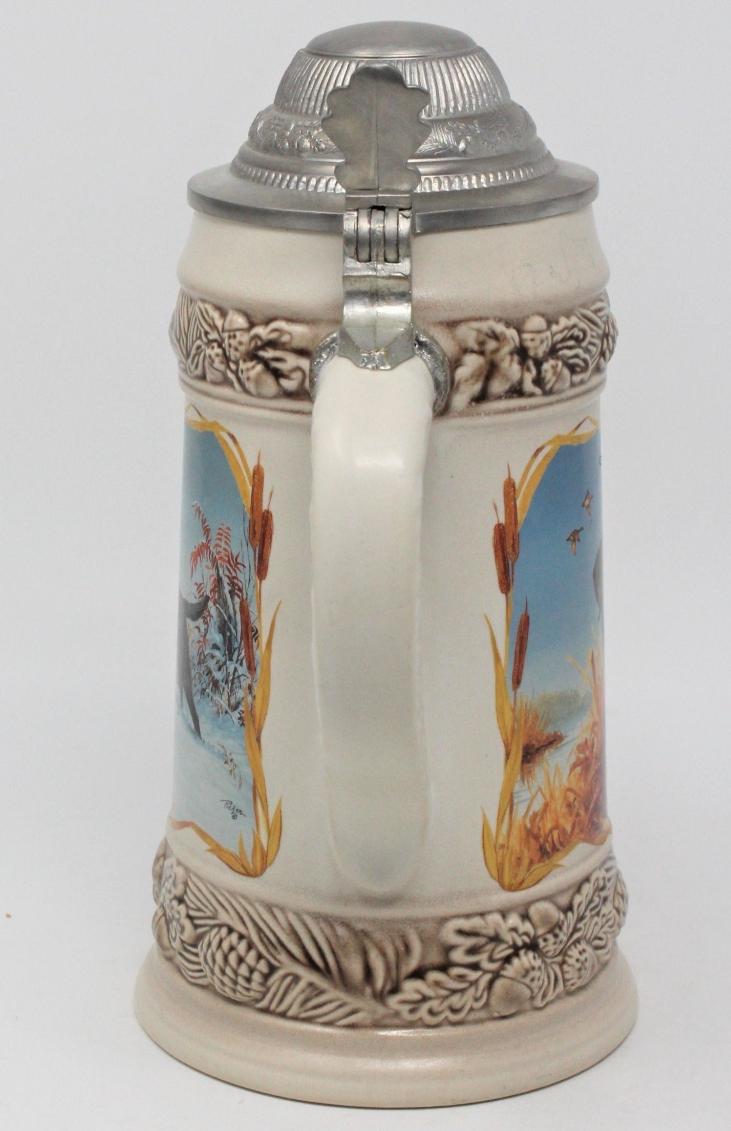 Vintage Musical Stein with Pewter lid made in newest Germany