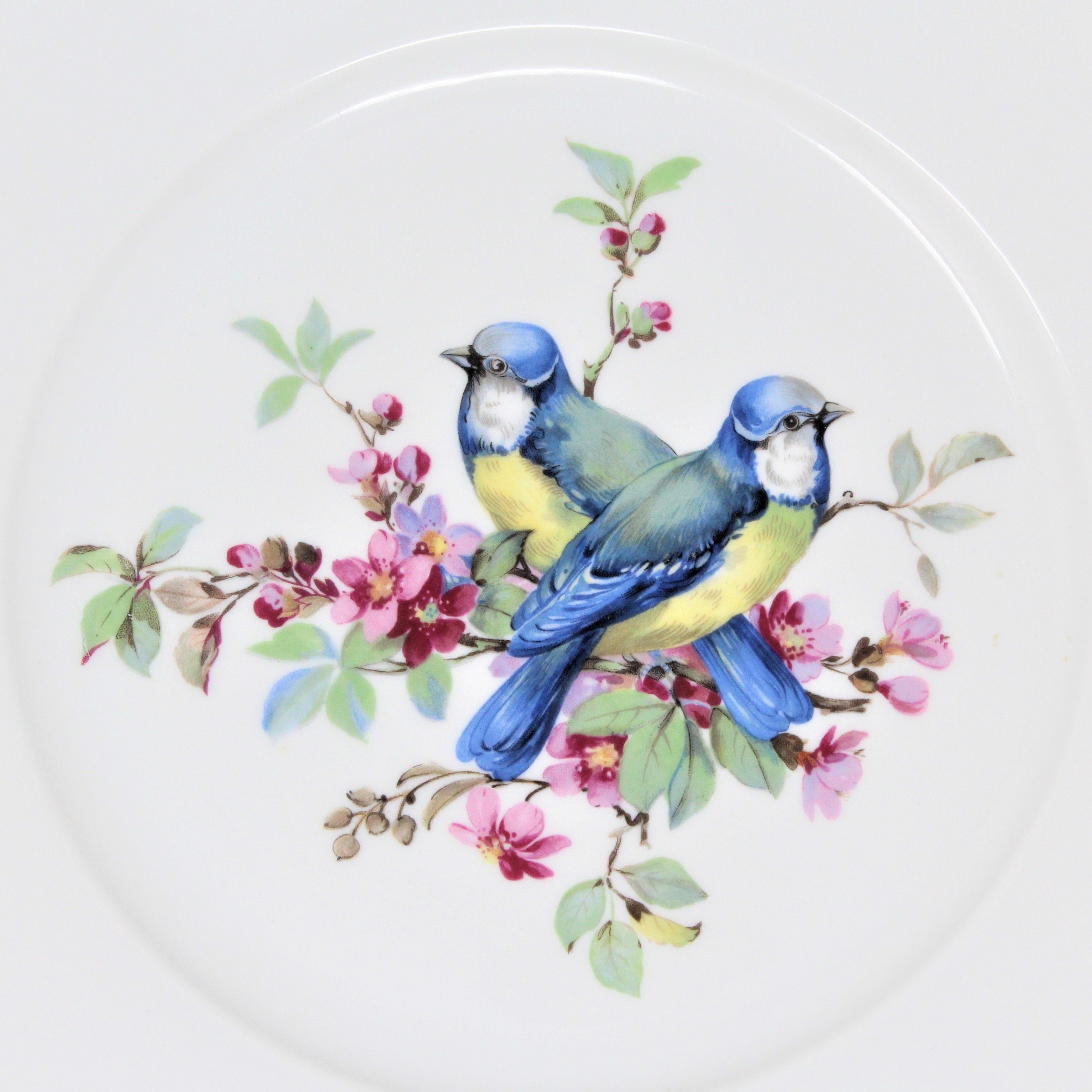 Set of 4 German vintage cheapest rare Bird plates